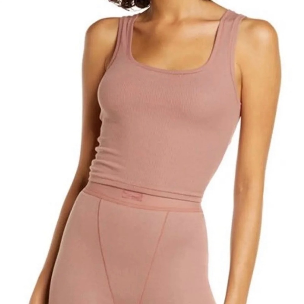 skims cotton rib tank
